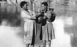 Photograph of Two Beta Israel Women in Ethiopia