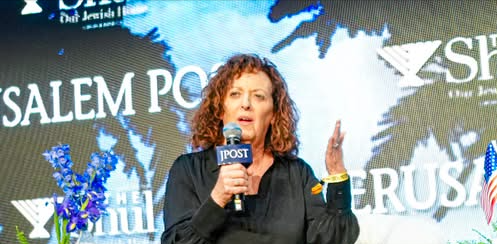 Prof. Tova Hartman addresses JPost mini summit in Miami